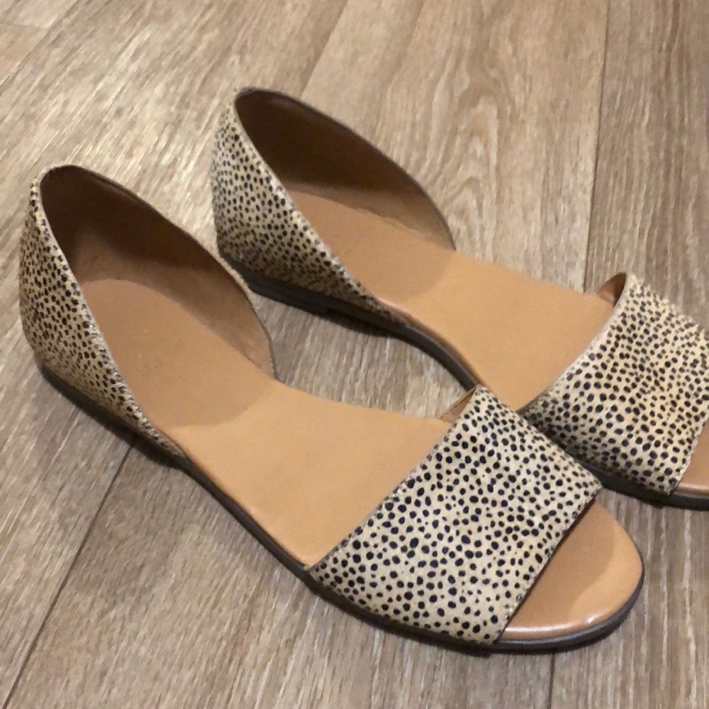J. Crew Factory Womens cheetah print shoes